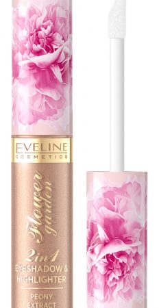 Eveline Flower Garden Waterproof 2-in-1 Eyeshadow Жидкие тени для век | 02