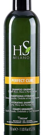 HS Milano Perfect Curl Hydrating Shampoo Увлажняющий шампунь для кудрявых, вьющихся и для волос с химической завивкой | 350 мл