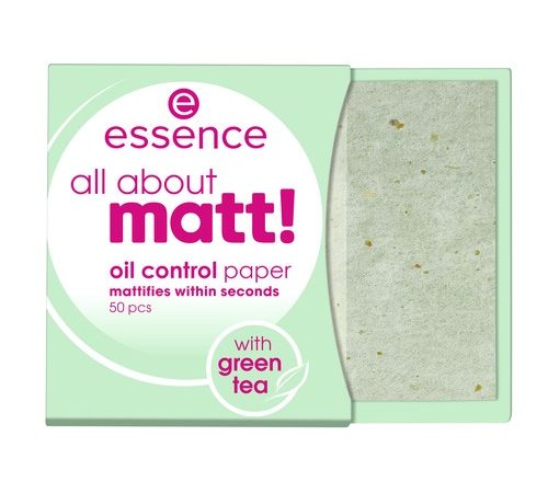 Матирующие салфетки для лица `ESSENCE` ALL ABOUT MATT! 50 шт