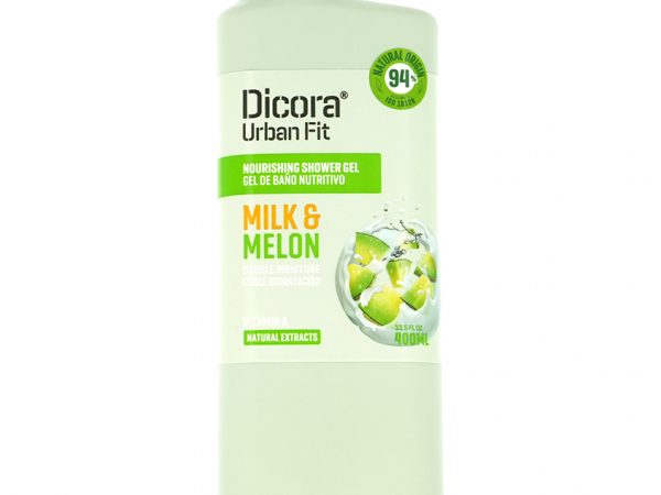 Гель для душа `DICORA URBAN FIT` Молоко и дыня 400 мл