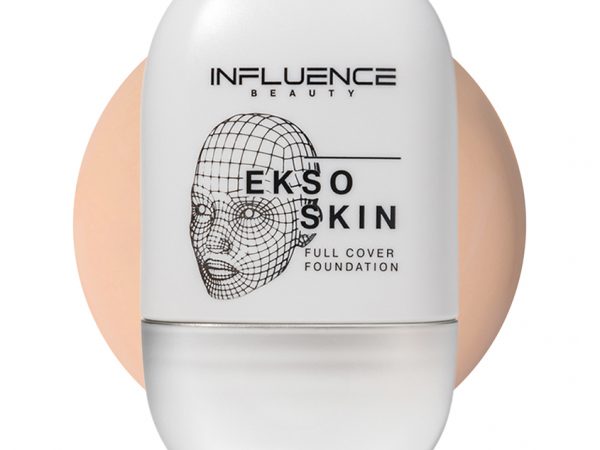 Основа тональная для лица `INFLUENCE BEAUTY` EKSO SKIN с высокой степенью покрытия тон 03 Medium