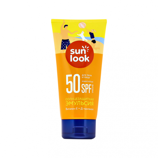 Эмульсия для тела `SUN LOOK` солнцезащитная водостойкая SPF-50 150 мл