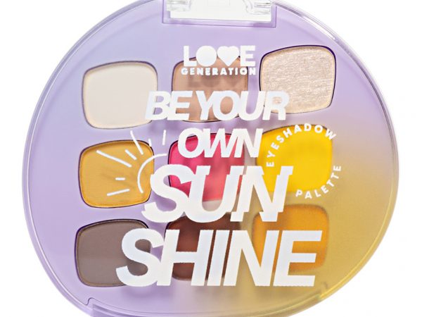 Палетка теней для век `LOVE GENERATION` тон 01 Be your own sunshine