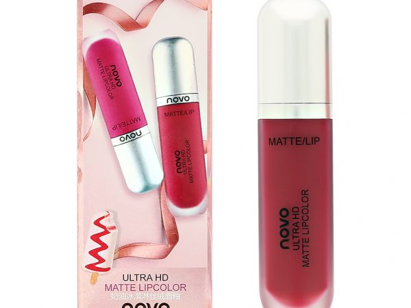 Помада для губ `NOVO` ULTRA HD MATTE LIPCOLOR матовая жидкая тон 05