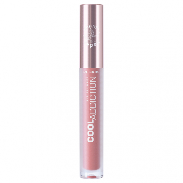 Блеск для губ `RELOUIS` COOL ADDICTION LIP PLUMPER плампер тон 04 ярко-розовый